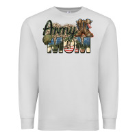 Dove Grey army mom Premium Sweatshirt - Zillion Design Studio