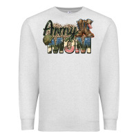 Oatmeal Heather army mom Premium Sweatshirt - Zillion Design Studio