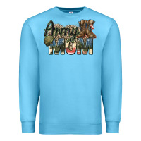 Ocean Blue army mom Premium Sweatshirt - Zillion Design Studio