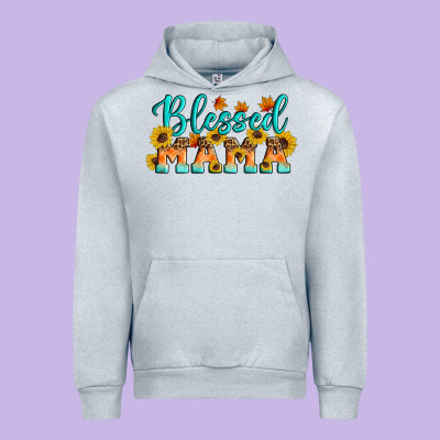 Blessed Mama Urban Hoodie Designed By Artiststas