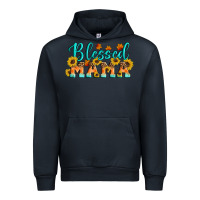 Navy Blessed Mama Urban Hoodie - Artiststas