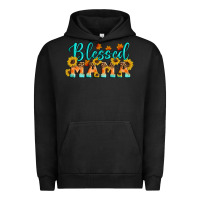Pigment Black Blessed Mama Urban Hoodie - Artiststas