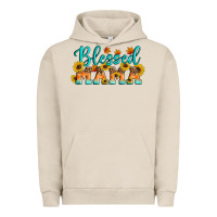 Pigment French Oak Blessed Mama Urban Hoodie - Artiststas