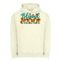 Pigment Pistachio Blessed Mama Urban Hoodie - Artiststas