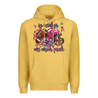 Antique Gold in october we wear pink football Premium Hoodie - AdoDesignShop