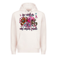 Pale Pink in october we wear pink football Premium Hoodie - AdoDesignShop