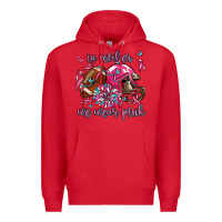 Red in october we wear pink football Premium Hoodie - AdoDesignShop