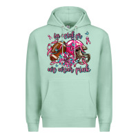 Seafoam in october we wear pink football Premium Hoodie - AdoDesignShop