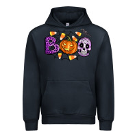 Navy Boo halloween Urban Hoodie - Artiststas