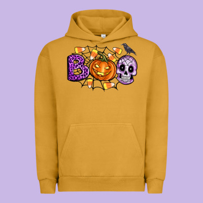Boo Halloween Urban Hoodie Designed By Artiststas