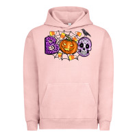 Pigment Salmon Boo halloween Urban Hoodie - Artiststas
