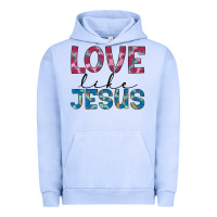 Pigment Grape Ice love like jesus Urban Hoodie - JahusDesignShop