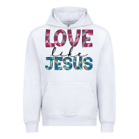 White love like jesus Urban Hoodie - JahusDesignShop