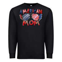 Black American mom Premium Sweatshirt - Zillion Design Studio