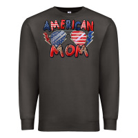 Smoke American mom Premium Sweatshirt - Zillion Design Studio