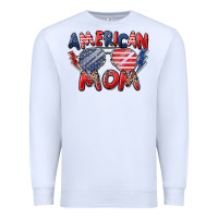 White American mom Premium Sweatshirt - Zillion Design Studio