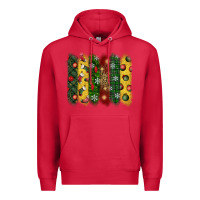 Cardinal christmas brushstroke Premium Hoodie - BundleAndBundleShop