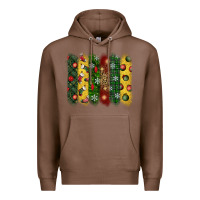 Chestnut christmas brushstroke Premium Hoodie - BundleAndBundleShop