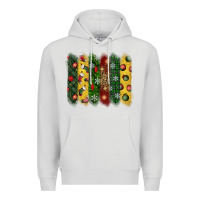 Dove Grey christmas brushstroke Premium Hoodie - BundleAndBundleShop