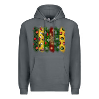 Rock christmas brushstroke Premium Hoodie - BundleAndBundleShop