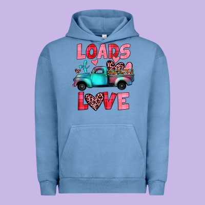 Loads Of Love Truck Urban Hoodie Designed By Jahusdesignshop