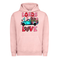 Pigment Salmon loads of love truck Urban Hoodie - JahusDesignShop
