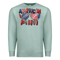 Seafoam American mini Premium Sweatshirt - Zillion Design Studio