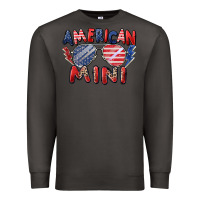 Smoke American mini Premium Sweatshirt - Zillion Design Studio