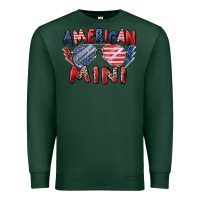 Sports Green American mini Premium Sweatshirt - Zillion Design Studio