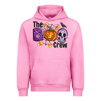 Fuchsia Pink Boo halloween Urban Hoodie - Artiststas