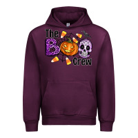 Mauve Wine Boo halloween Urban Hoodie - Artiststas