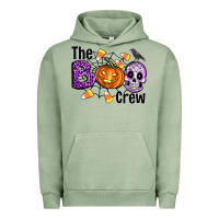 Pigment Oil Green Boo halloween Urban Hoodie - Artiststas