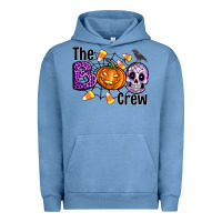 Pigment Pebble Blue Boo halloween Urban Hoodie - Artiststas