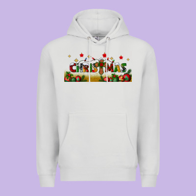 Christmas With Christmas Cross Libbey Glass Premium Hoodie Designed By Bundleandbundleshop