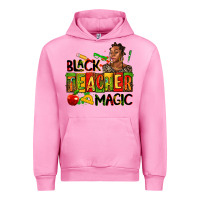 Fuchsia Pink black teacher  magic Urban Hoodie - AdoDesignShop