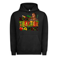 Pigment Black black teacher  magic Urban Hoodie - AdoDesignShop