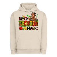 Pigment French Oak black teacher  magic Urban Hoodie - AdoDesignShop