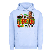 Pigment Grape Ice black teacher  magic Urban Hoodie - AdoDesignShop