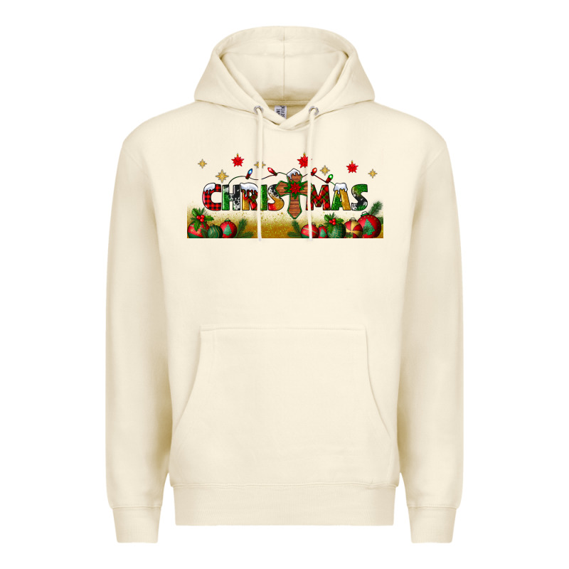 Christmas With Christmas Cross Libbey Glass Premium Hoodie by BundleAndBundleShop | Teevron