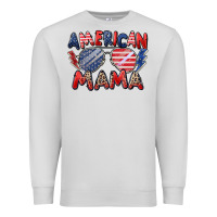 Dove Grey American mama Premium Sweatshirt - Zillion Design Studio