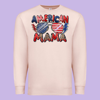 Premium Sweatshirt American mama