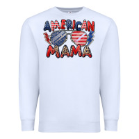 White American mama Premium Sweatshirt - Zillion Design Studio