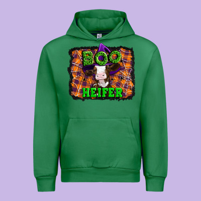 Boo Heifer Halloween Urban Hoodie Designed By Artiststas