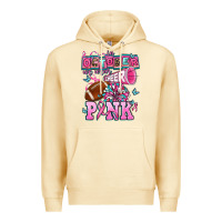 Pina Colada in october we wear cheer pink football Premium Hoodie - AdoDesignShop
