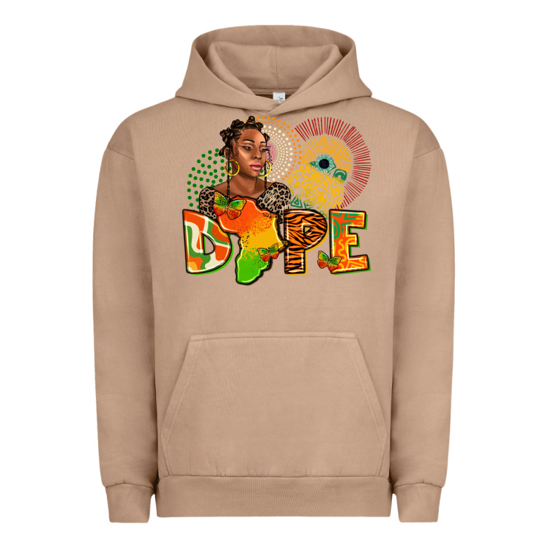 Dope Juneteenth Urban Hoodie by AdoDesignShop | Teevron