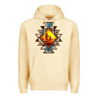 Pina Colada cowhide leopard sunset aztec Premium Hoodie - JahusDesignShop