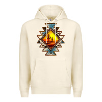 Tofu cowhide leopard sunset aztec Premium Hoodie - JahusDesignShop