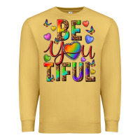 Pride Be You Tiful Premium Sweatshirt | Teevron