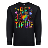 Black pride be you tiful Premium Sweatshirt - texasbilliewilder