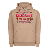 Pigment Burro buy me chocolate and tell me i'm pretty Urban Hoodie - JahusDesignShop